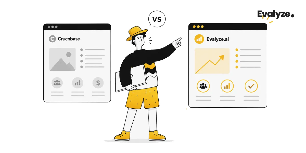 Crunchbase Alternative for Fundraising? Evalyze vs Crunchbase