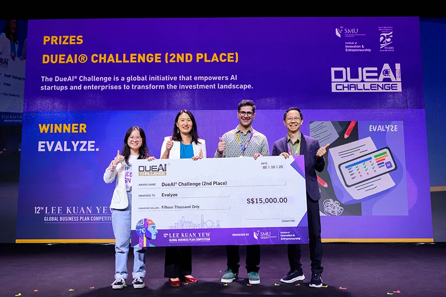 Evalyze Second Place in DueAI Challenge