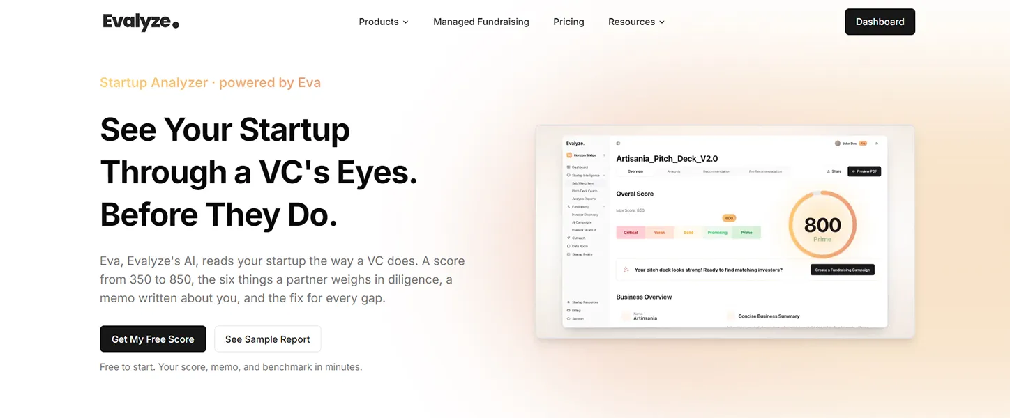 Startup Analyzer