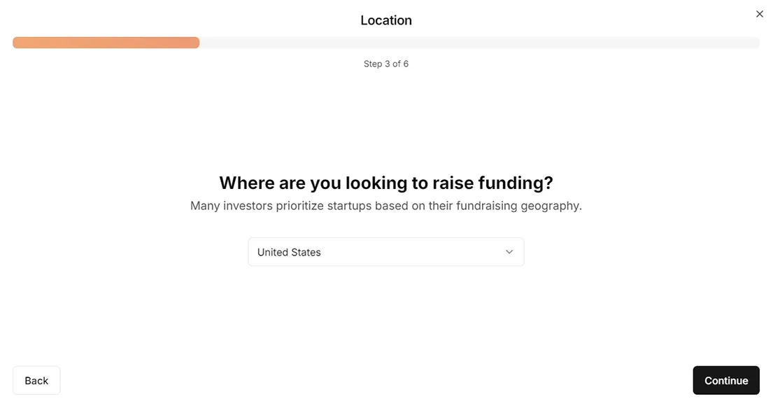 Where are you looking to raise funding