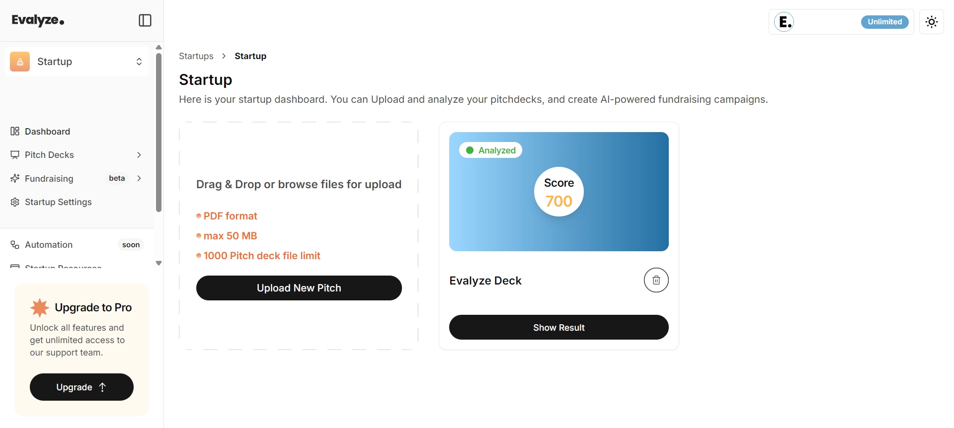 See the Result and Create Your Fundraising Campaign