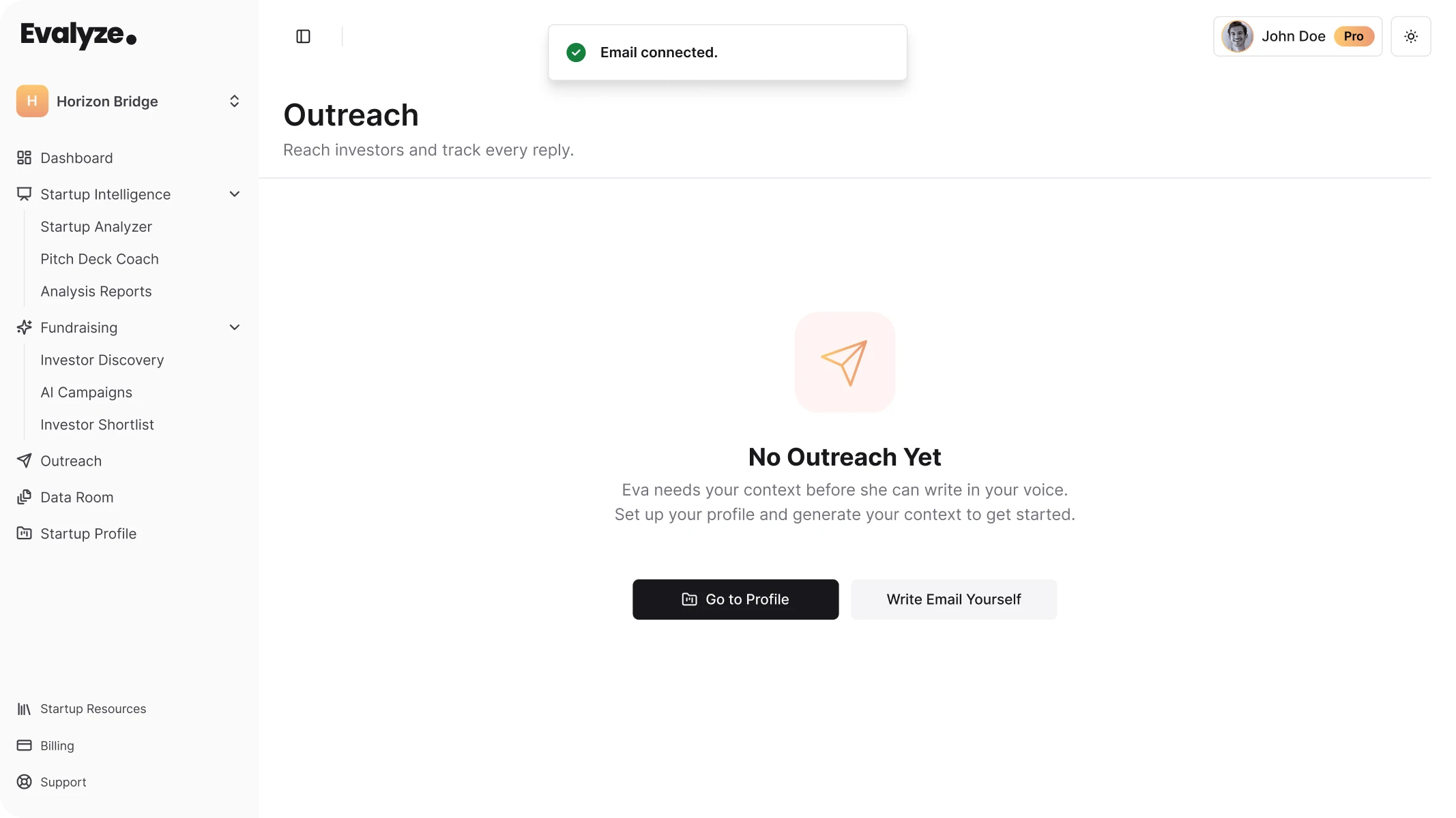 You are Connected