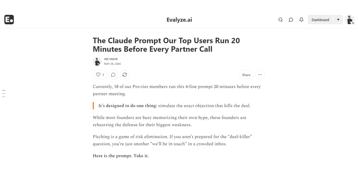 Evalyze Newsletter