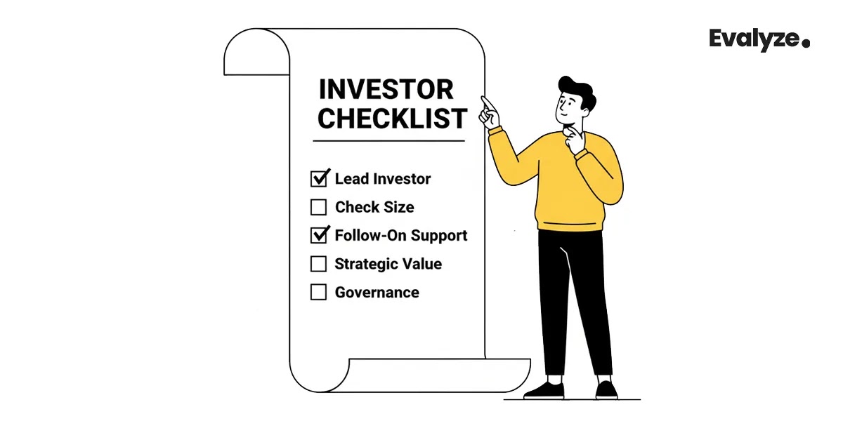 Round Strategy: Lead Investor, Check Size, and Follow-On Support