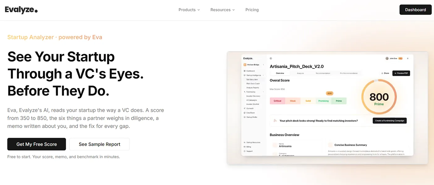 Startup Analyzer