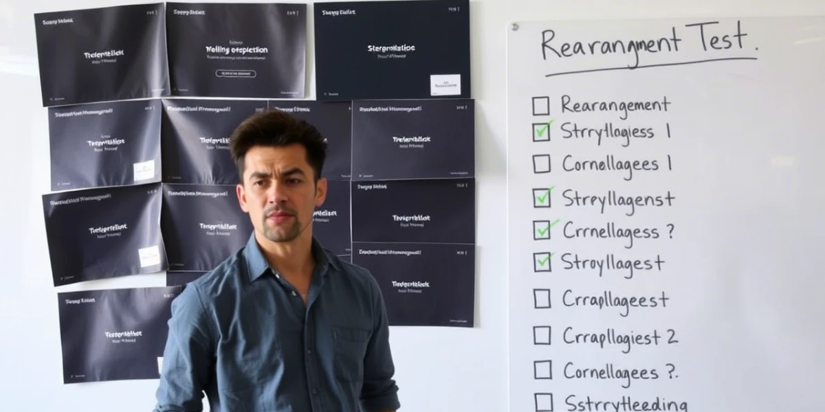 The Rearrangement Test